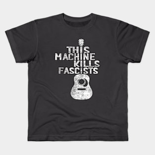 This Machine Kills Fascists Vintage Kids T-Shirt